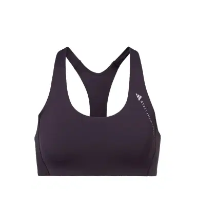 Adidas by Stella McCartney Logo jersey sports bra | Thumbnail 1 Adidas by Stella McCartney Logo jersey sports bra | Thumbnail 1