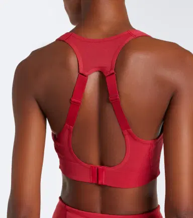 Adidas by Stella McCartney Logo padded jersey sports bra | Thumbnail 3 Adidas by Stella McCartney Logo padded jersey sports bra | Thumbnail 3