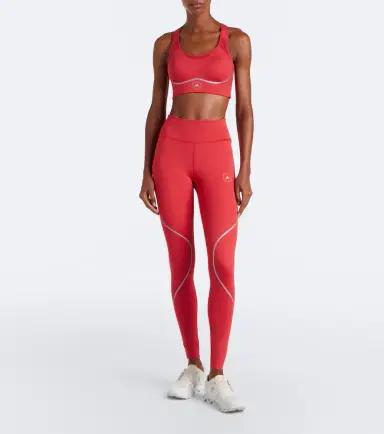 Adidas by Stella McCartney Logo padded jersey sports bra | Thumbnail 4 Adidas by Stella McCartney Logo padded jersey sports bra | Thumbnail 4