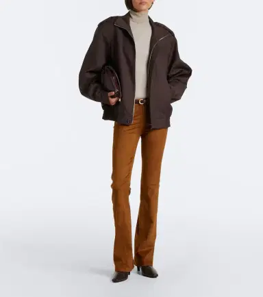 Frame Rodeo suede flared pants | Thumbnail 3 Frame Rodeo suede flared pants | Thumbnail 3