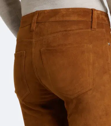 Frame Rodeo suede flared pants | Thumbnail 4 Frame Rodeo suede flared pants | Thumbnail 4