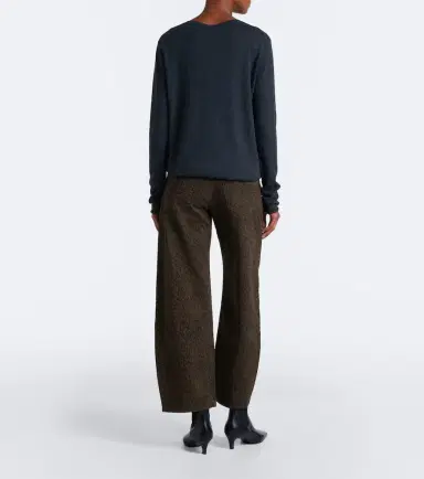 Frame Bow leopard-print barrel-leg jeans | Thumbnail 7 Frame Bow leopard-print barrel-leg jeans | Thumbnail 7