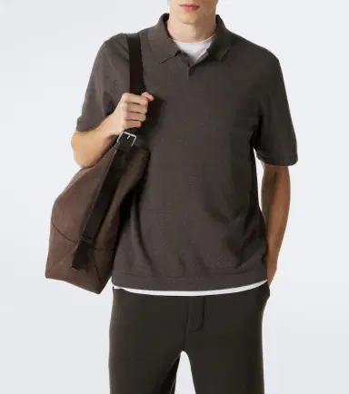 Lisa Yang Keir cotton and cashmere polo shirt | Thumbnail 2 Lisa Yang Keir cotton and cashmere polo shirt | Thumbnail 2