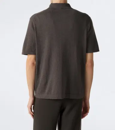 Lisa Yang Keir cotton and cashmere polo shirt | Thumbnail 3 Lisa Yang Keir cotton and cashmere polo shirt | Thumbnail 3