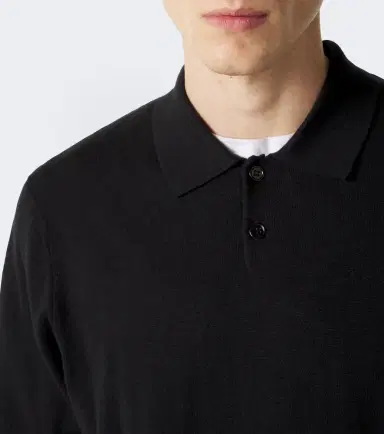 Lisa Yang Keir cotton and cashmere polo shirt | Thumbnail 2 Lisa Yang Keir cotton and cashmere polo shirt | Thumbnail 2