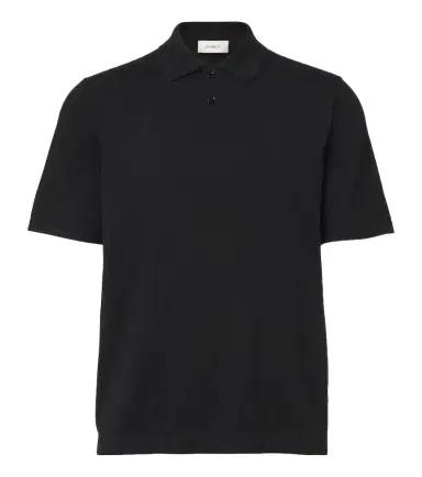 Lisa Yang Keir cotton and cashmere polo shirt | Thumbnail 1 Lisa Yang Keir cotton and cashmere polo shirt | Thumbnail 1