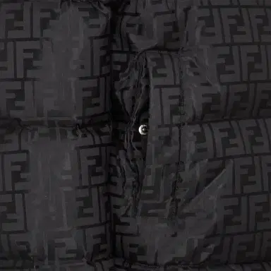 Fendi Puffer jacket with high collar and drawstring hood | Thumbnail 3 Fendi Puffer jacket with high collar and drawstring hood | Thumbnail 3