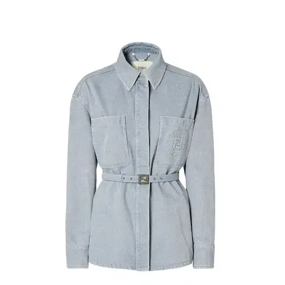 Single-breasted Go-To Jacket with shirt collar and low-cut Single-breasted Go-To Jacket with shirt collar and low-cut