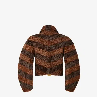 Fendi Cropped jacket fastened with a front zip | Thumbnail 2 Fendi Cropped jacket fastened with a front zip | Thumbnail 2