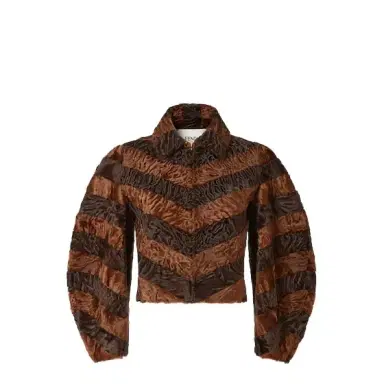 Fendi Cropped jacket fastened with a front zip | Thumbnail 1 Fendi Cropped jacket fastened with a front zip | Thumbnail 1