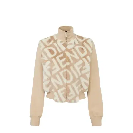 Bomber jacket fastened with two buttons and zip Bomber jacket fastened with two buttons and zip
