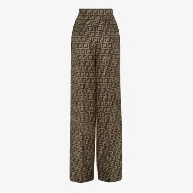 Fendi High-waisted, tailored palazzo trousers | Thumbnail 2 Fendi High-waisted, tailored palazzo trousers | Thumbnail 2