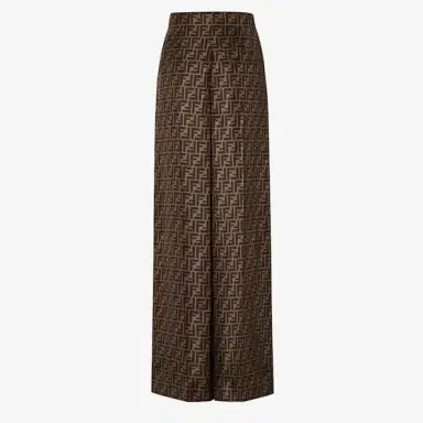 Fendi Wide leg trousers with trouser crease | Thumbnail 2 Fendi Wide leg trousers with trouser crease | Thumbnail 2