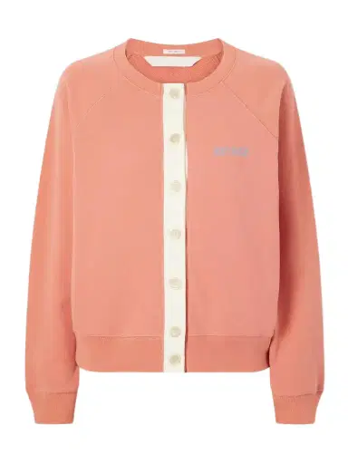 Mother The Boxy Cotton Cardigan | Thumbnail 1 Mother The Boxy Cotton Cardigan | Thumbnail 1
