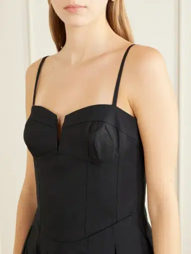 Rebecca Vallance Claribelle Lace-trimmed Cotton-blend Poplin Gown | Thumbnail 4 Rebecca Vallance Claribelle Lace-trimmed Cotton-blend Poplin Gown | Thumbnail 4