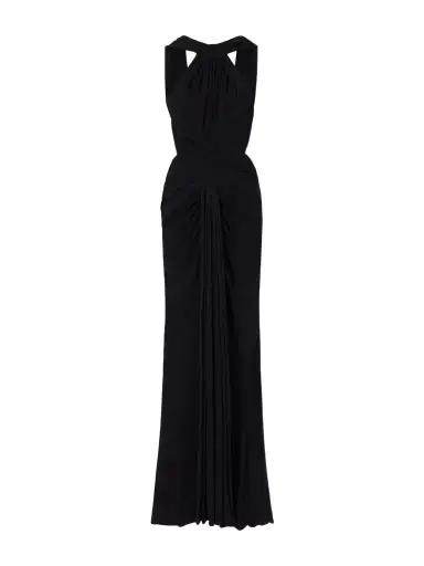 Elie Saab Draped Jersey Gown | Thumbnail 1 Elie Saab Draped Jersey Gown | Thumbnail 1