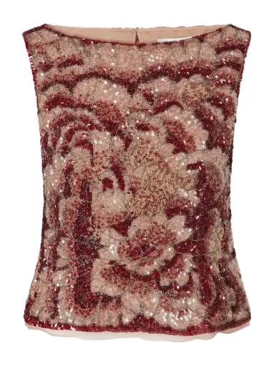 Clio Peppiatt Sequin-embellished Blouse | Thumbnail 1 Clio Peppiatt Sequin-embellished Blouse | Thumbnail 1