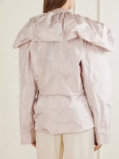 Sharon Wauchob Sata Gathered Silk Duchesse-satin Blouse | Thumbnail 3 Sharon Wauchob Sata Gathered Silk Duchesse-satin Blouse | Thumbnail 3