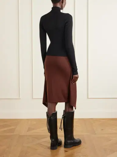 RIER Ribbed Silk Turtleneck Sweater | Thumbnail 3 RIER Ribbed Silk Turtleneck Sweater | Thumbnail 3