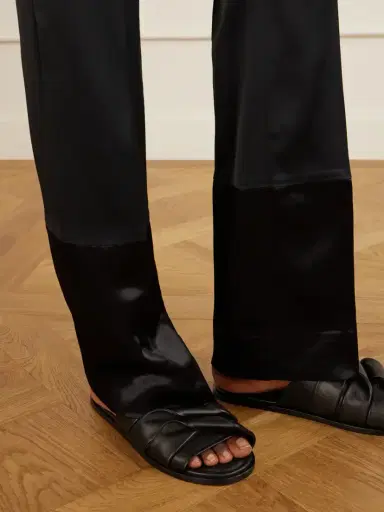 Sharon Wauchob Sue Paneled Satin Straight-leg Pants | Thumbnail 5 Sharon Wauchob Sue Paneled Satin Straight-leg Pants | Thumbnail 5