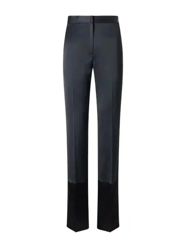 Sharon Wauchob Sue Paneled Satin Straight-leg Pants | Thumbnail 1 Sharon Wauchob Sue Paneled Satin Straight-leg Pants | Thumbnail 1
