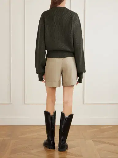RIER Ribbed Virgin Wool Sweater | Thumbnail 3 RIER Ribbed Virgin Wool Sweater | Thumbnail 3