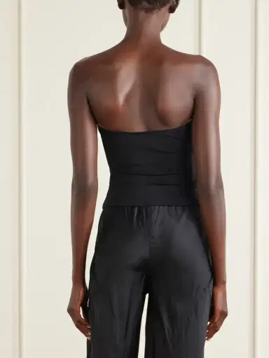 Rick Owens Alannah Strapless Cut-out Stretch-jersey Top | Thumbnail 3 Rick Owens Alannah Strapless Cut-out Stretch-jersey Top | Thumbnail 3