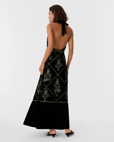 Emporio Sirenuse Chantal Dress with Agra Embroidery | Thumbnail 5 Emporio Sirenuse Chantal Dress with Agra Embroidery | Thumbnail 5