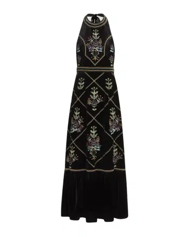 Emporio Sirenuse Chantal Dress with Agra Embroidery | Thumbnail 1 Emporio Sirenuse Chantal Dress with Agra Embroidery | Thumbnail 1