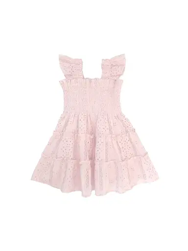 Hill House Home Baby Girl's, Little Girl's & Girl's The Tiny Ellie Nap Dress - Pink Broderie Voile | Thumbnail 2 Hill House Home Baby Girl's, Little Girl's & Girl's The Tiny Ellie Nap Dress - Pink Broderie Voile | Thumbnail 2