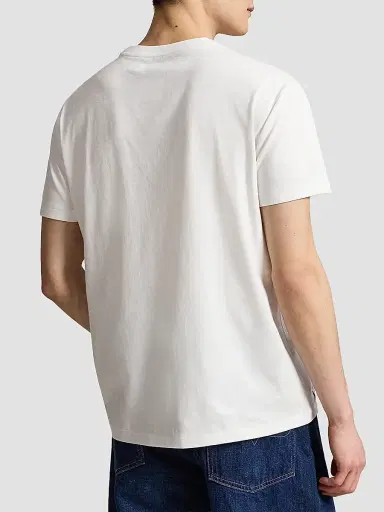 Polo Ralph Lauren Men's Classic-Fit Logo Jersey T-Shirt - White | Thumbnail 3 Polo Ralph Lauren Men's Classic-Fit Logo Jersey T-Shirt - White | Thumbnail 3