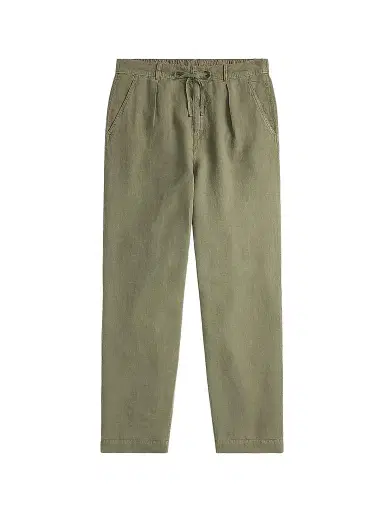 Polo Ralph Lauren Men's Lateef Relaxed-Fit Linen Pants - Sage Green | Thumbnail 1 Polo Ralph Lauren Men's Lateef Relaxed-Fit Linen Pants - Sage Green | Thumbnail 1