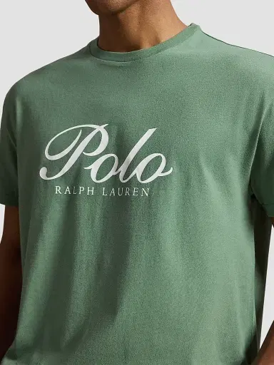 Polo Ralph Lauren Men's Classic-Fit Logo Jersey T-Shirt - Fatigue | Thumbnail 6 Polo Ralph Lauren Men's Classic-Fit Logo Jersey T-Shirt - Fatigue | Thumbnail 6