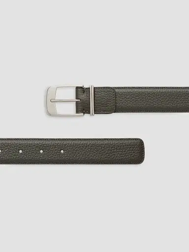 Zegna Men's Leather Belt | Thumbnail 2 Zegna Men's Leather Belt | Thumbnail 2