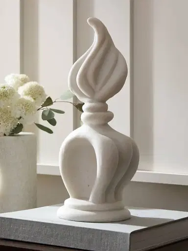 Arteriors Marilyn Sculpture - White | Thumbnail 3 Arteriors Marilyn Sculpture - White | Thumbnail 3