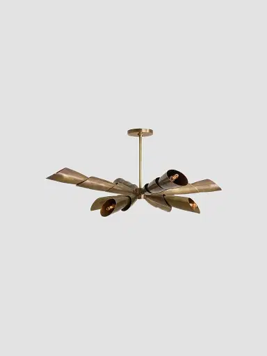 Arteriors Morgan Flush Mount - Gold | Thumbnail 2 Arteriors Morgan Flush Mount - Gold | Thumbnail 2