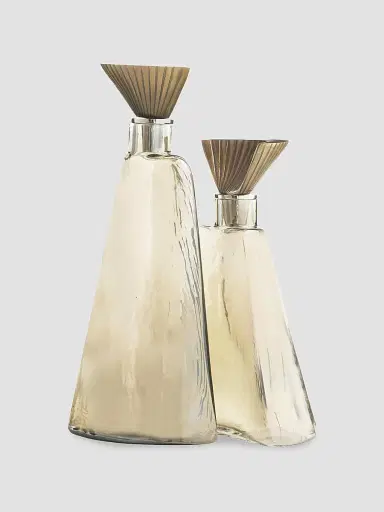 Arteriors Mariah 2-Piece Decanter Set - Gold | Thumbnail 2 Arteriors Mariah 2-Piece Decanter Set - Gold | Thumbnail 2
