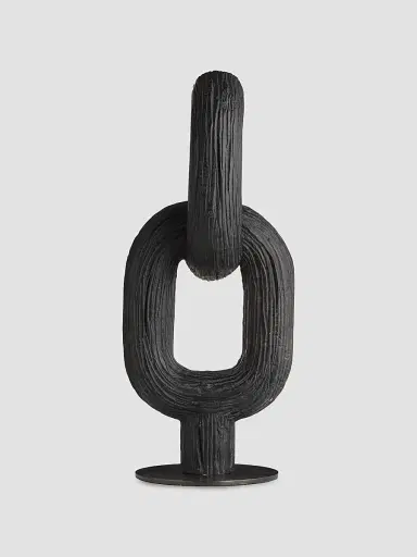 Arteriors Merritt 2-Piece Sculpture Set - Black | Thumbnail 2 Arteriors Merritt 2-Piece Sculpture Set - Black | Thumbnail 2