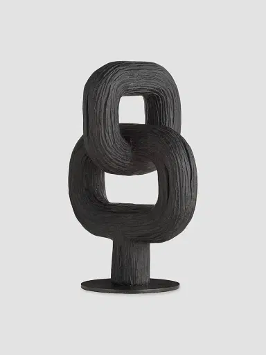 Arteriors Merritt 2-Piece Sculpture Set - Black | Thumbnail 4 Arteriors Merritt 2-Piece Sculpture Set - Black | Thumbnail 4