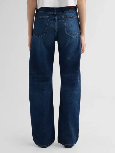 EB Denim Women's A Love Letter To Los Angeles Alida Loose Bowed Jeans - Tribeca | Thumbnail 3 EB Denim Women's A Love Letter To Los Angeles Alida Loose Bowed Jeans - Tribeca | Thumbnail 3