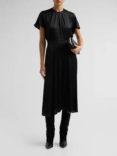 Isabel Marant Women's Namsha Midi Dress - Black | Thumbnail 2 Isabel Marant Women's Namsha Midi Dress - Black | Thumbnail 2