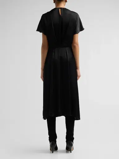 Isabel Marant Women's Namsha Midi Dress - Black | Thumbnail 3 Isabel Marant Women's Namsha Midi Dress - Black | Thumbnail 3