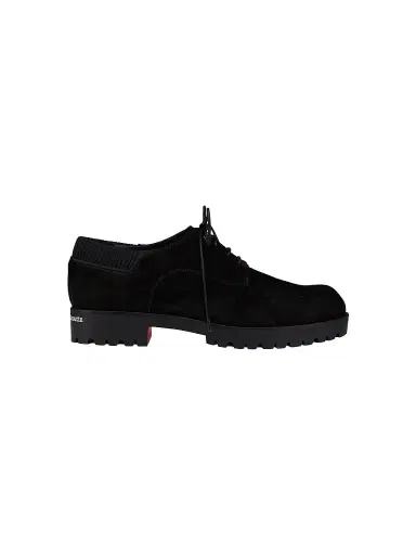 Christian Louboutin Men's Cavafield Derbies - Black | Thumbnail 1 Christian Louboutin Men's Cavafield Derbies - Black | Thumbnail 1