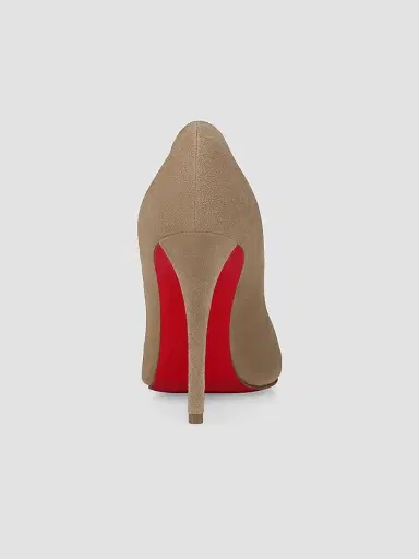 Christian Louboutin Women's Miss Z 100MM Pumps - Saharienne | Thumbnail 3 Christian Louboutin Women's Miss Z 100MM Pumps - Saharienne | Thumbnail 3