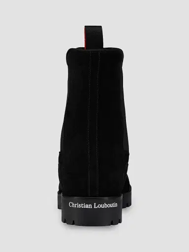 Christian Louboutin Men's Cavernos Boots - Black | Thumbnail 3 Christian Louboutin Men's Cavernos Boots - Black | Thumbnail 3