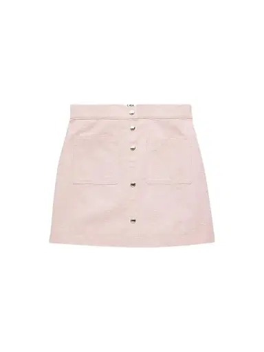 Casablanca Little Girl's & Girl's Monogram Cotton Skirt - Pink | Thumbnail 1 Casablanca Little Girl's & Girl's Monogram Cotton Skirt - Pink | Thumbnail 1