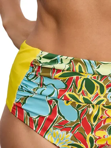 ALÉMAIS Women's Solstice Floral High-Rise Bikini Bottom - Size XS | Thumbnail 6 ALÉMAIS Women's Solstice Floral High-Rise Bikini Bottom - Size XS | Thumbnail 6