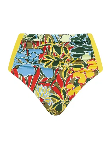 ALÉMAIS Women's Solstice Floral High-Rise Bikini Bottom - Size XS | Thumbnail 1 ALÉMAIS Women's Solstice Floral High-Rise Bikini Bottom - Size XS | Thumbnail 1