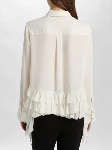 Cinq à Sept Women's Nori Ruffled Top - | Thumbnail 5 Cinq à Sept Women's Nori Ruffled Top - | Thumbnail 5