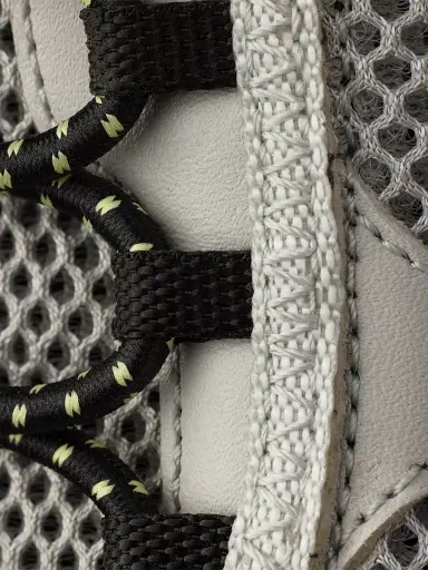 Prada Men's Speedrock Leather and Mesh Fabric Sneakers - Grey | Thumbnail 5 Prada Men's Speedrock Leather and Mesh Fabric Sneakers - Grey | Thumbnail 5